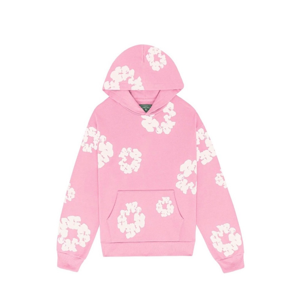 Light Pink Denim Tears Hoodie